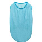 Light Blue Heather Mesh Dog Shirt - Ultra-Breathable Summer Cooling Vest for All Breeds - Image 2