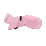 Pink Waterproof Dog Raincoat - Reflective, Adjustable & Breathable for All Breeds
