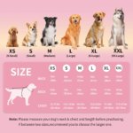 Pink Waterproof Dog Raincoat - Reflective, Adjustable & Breathable for All Breeds - Image 4