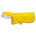 Yellow Full-Face Cover Dog Raincoat - Waterproof, Reflective & Leash-Friendly for All Breeds