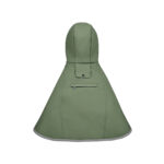 Army Green Dog Raincoat - Waterproof, Adjustable & Leash-Friendly with Treat Pocket