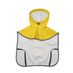 Sunny Yellow Hooded Dog Raincoat - Waterproof, Reflective & Adjustable with Treat Pocket - Image 2